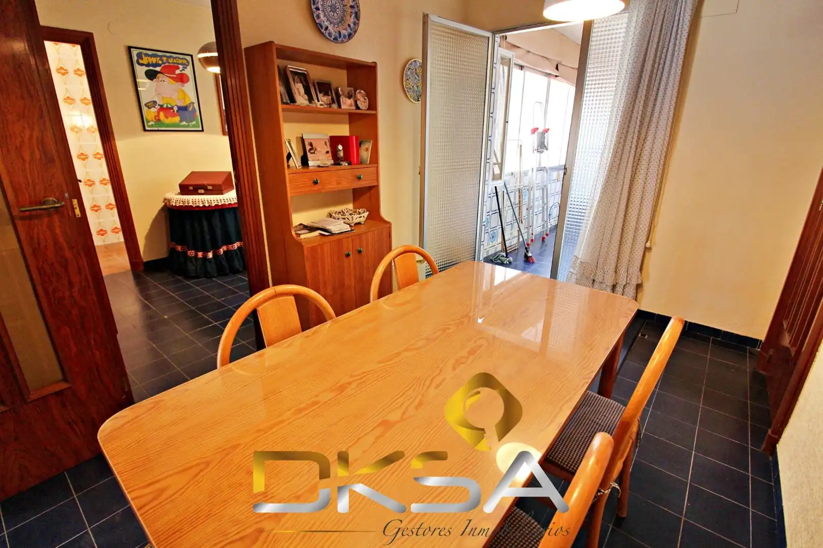 Esszimmer von Wohnung zum Verkauf in Vila-real mit Heizung, Terrasse und Möbliert
