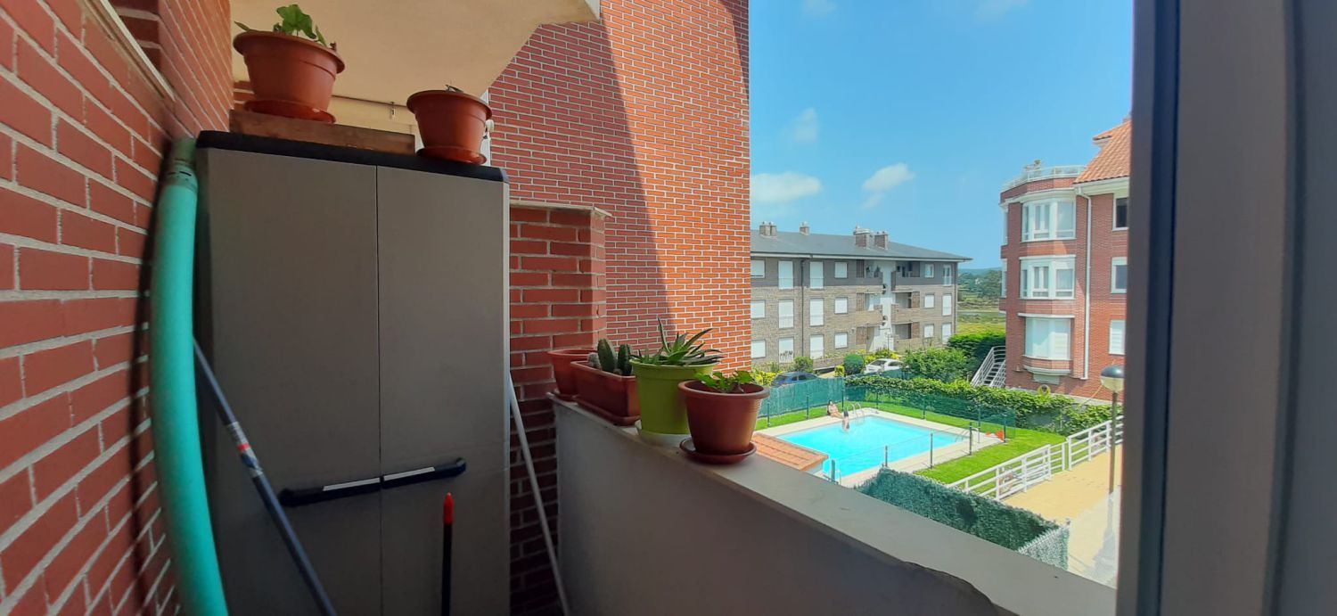 Balcony of Flat for sale in Bárcena de Cicero  with Heating and Terrace