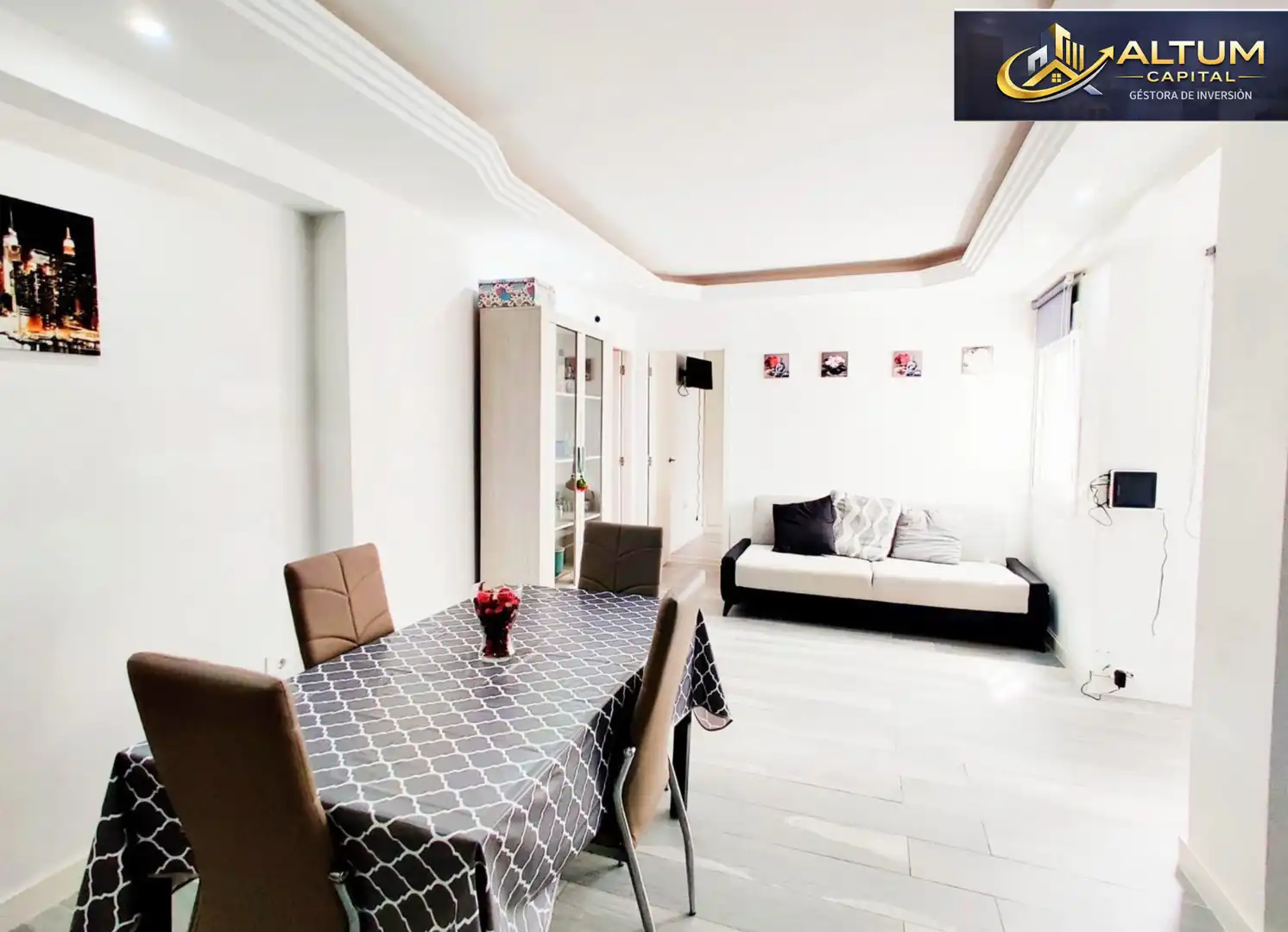Living room of Flat for sale in Arona  with Furnished, Oven and Washing machine