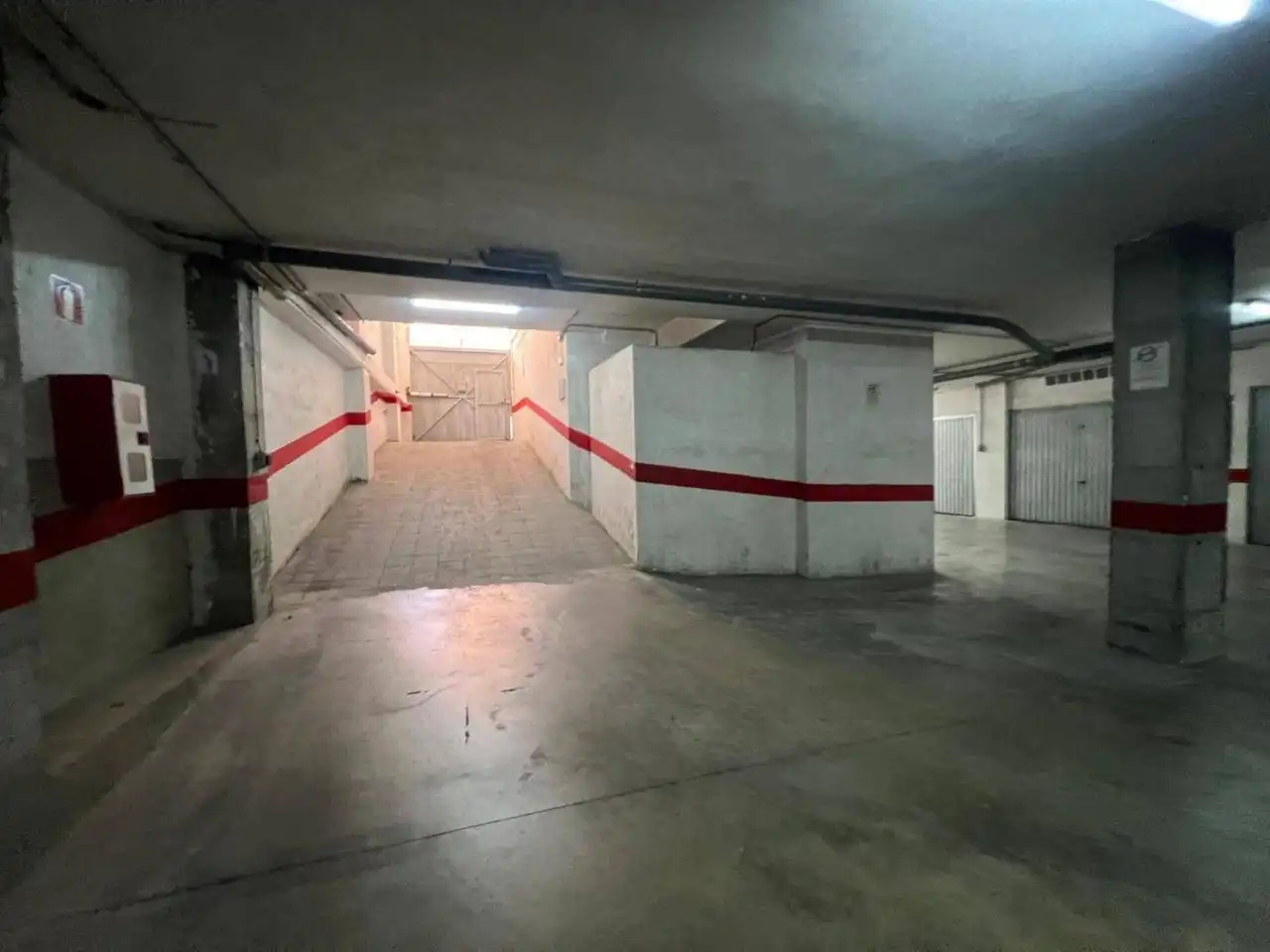 Parking of Flat for sale in Castalla  with Air Conditioner, Storage room and Furnished