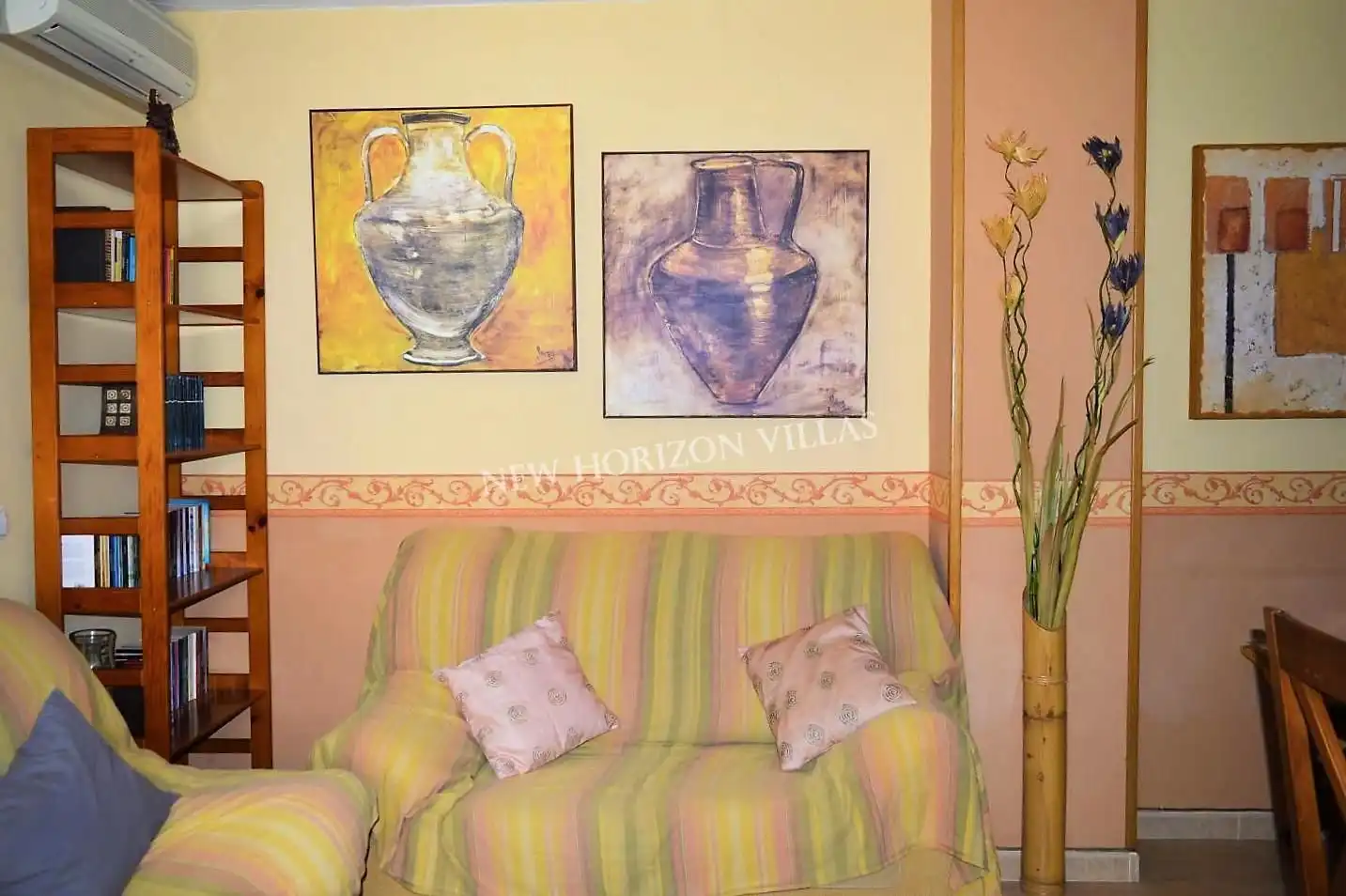 Living room of Apartments for sale in Mojácar  with Air Conditioner, Terrace and Furnished