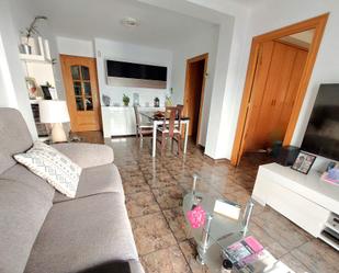 Sala d'estar de Apartament en venda en  Barcelona Capital amb Aire condicionat i Balcó