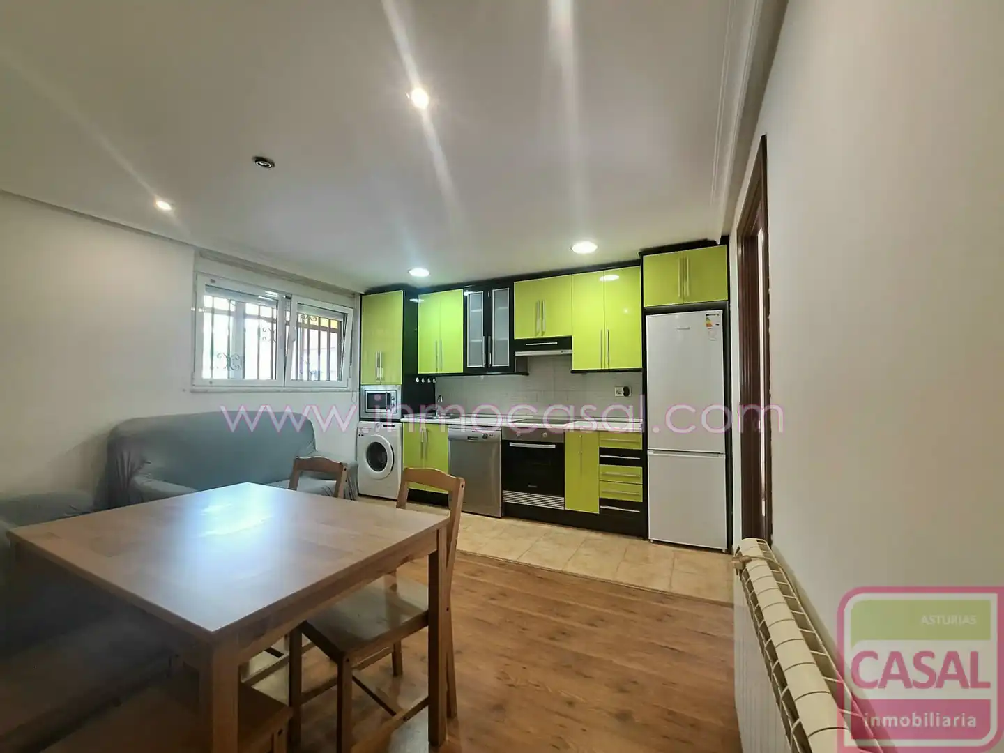 Küche von Wohnung zur Miete in Mieres (Asturias) mit Heizung, Abstellraum und Möbliert