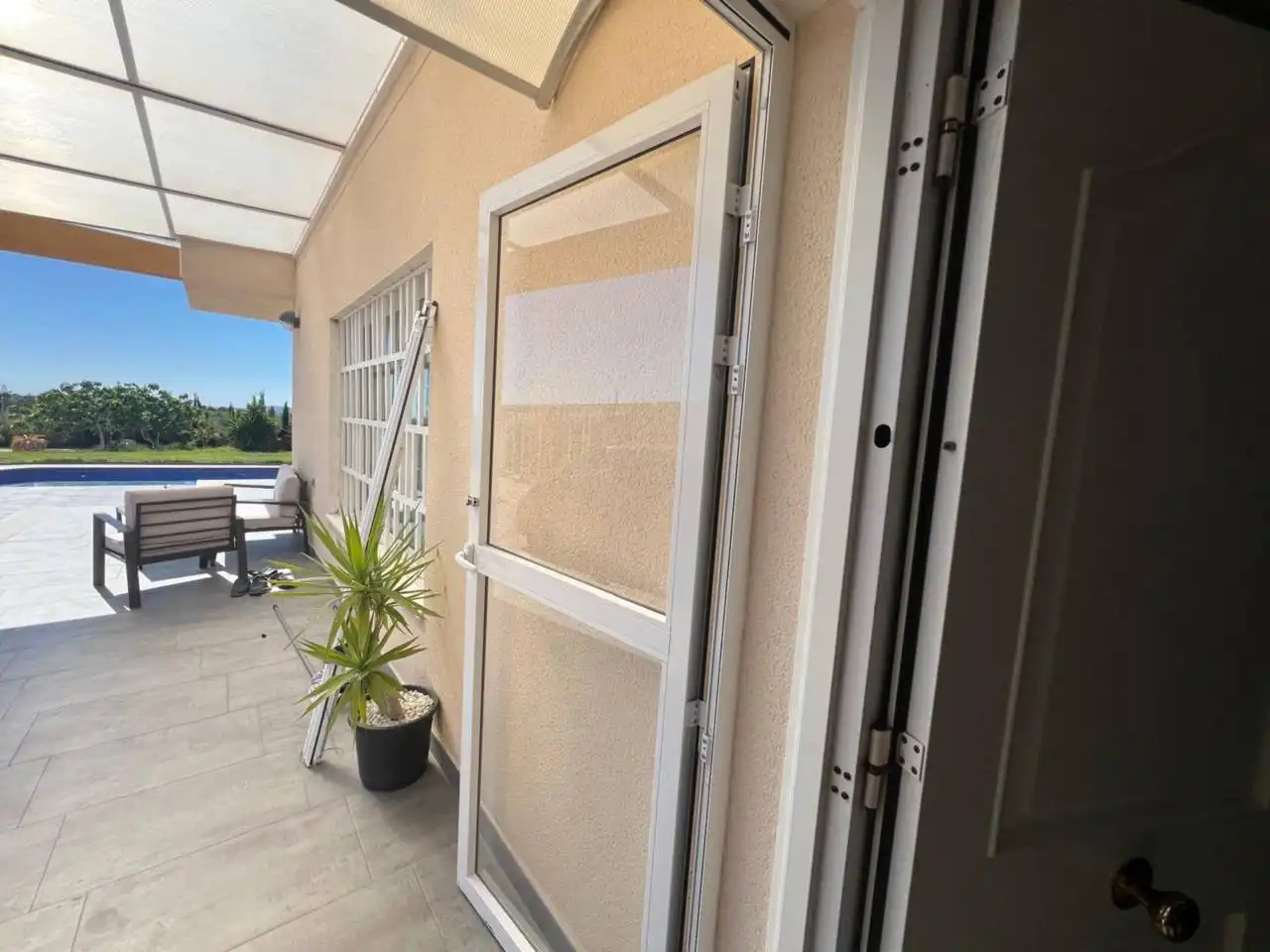 Terrassa de Casa o xalet en venda en Alicante / Alacant amb Aire condicionat, Calefacció i Jardí privat