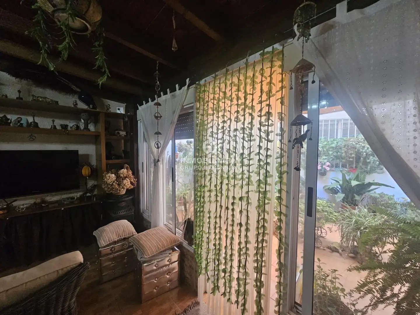 Terrasse von Wohnung zum Verkauf in Aspe mit Klimaanlage, Heizung und Privatgarten