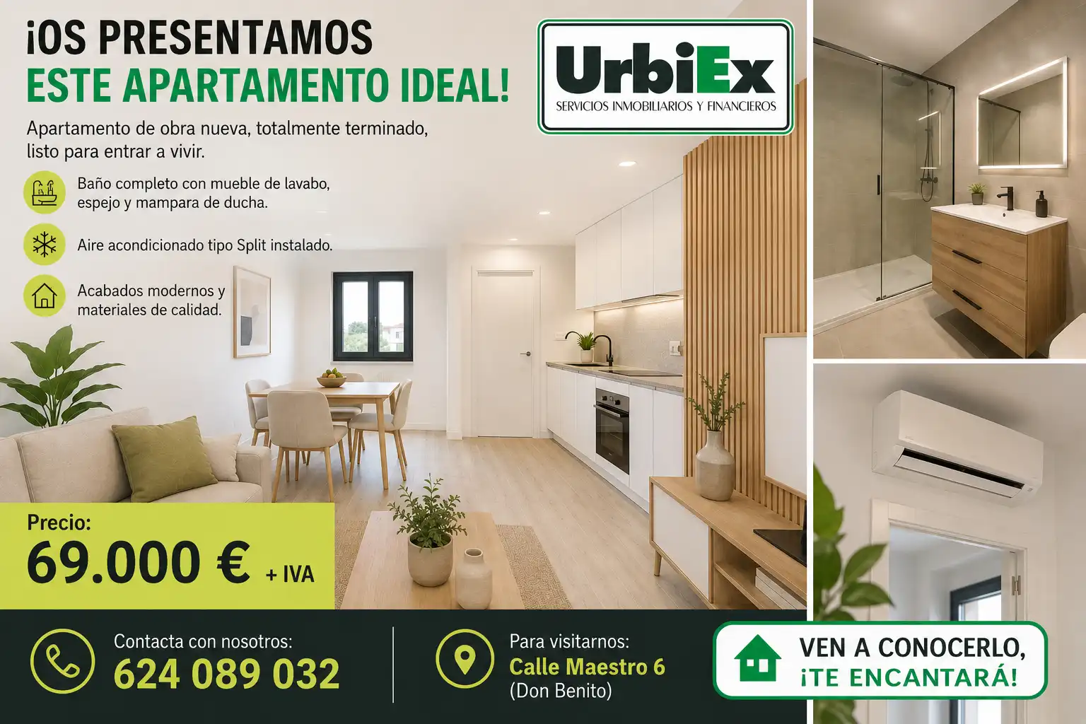 Apartment mit Aufzug zum Verkauf in Don Benito