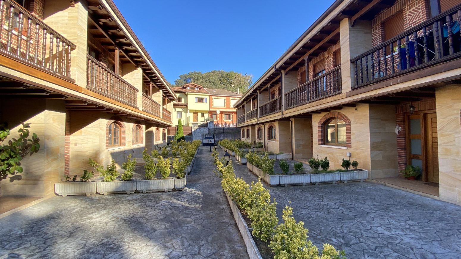 Exterior view of Single-family semi-detached for sale in Medio Cudeyo  with Heating, Private garden and Balcony