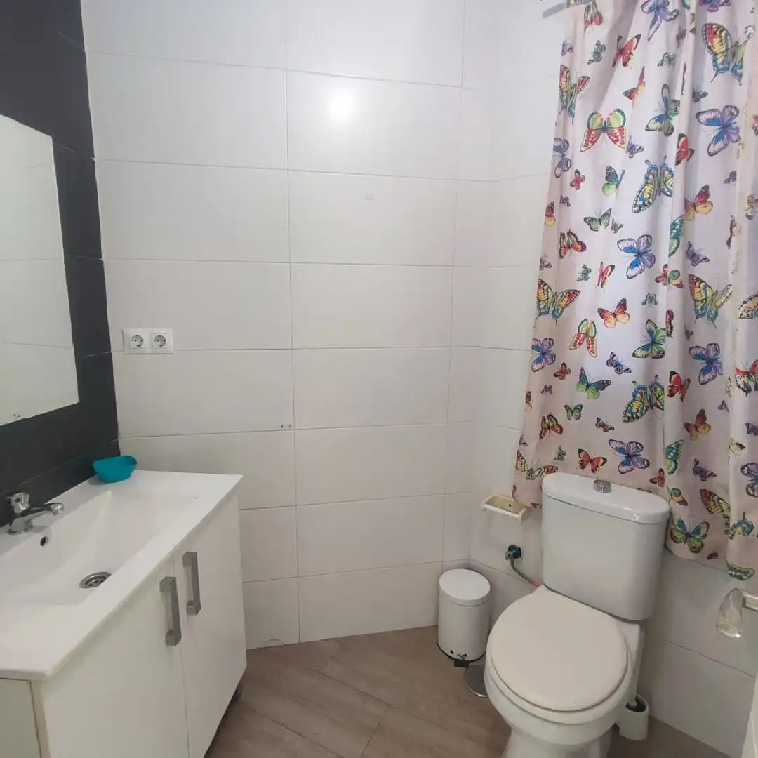 Bany de Apartament de lloguer en Granada amb Moblat, Rentadora i Microones