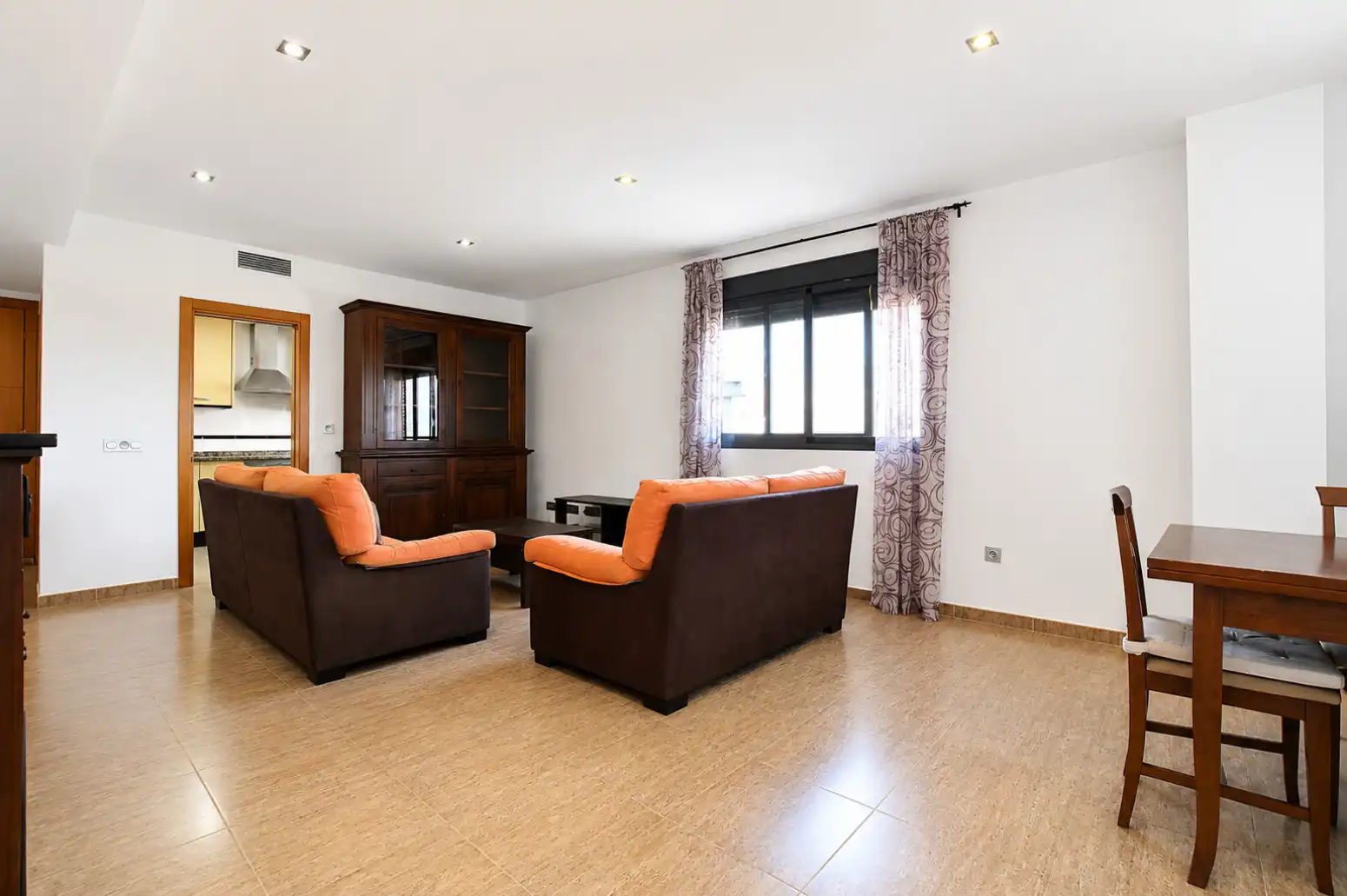 Sala d'estar de Àtic de lloguer en Puçol amb Calefacció, Terrassa i Balcó