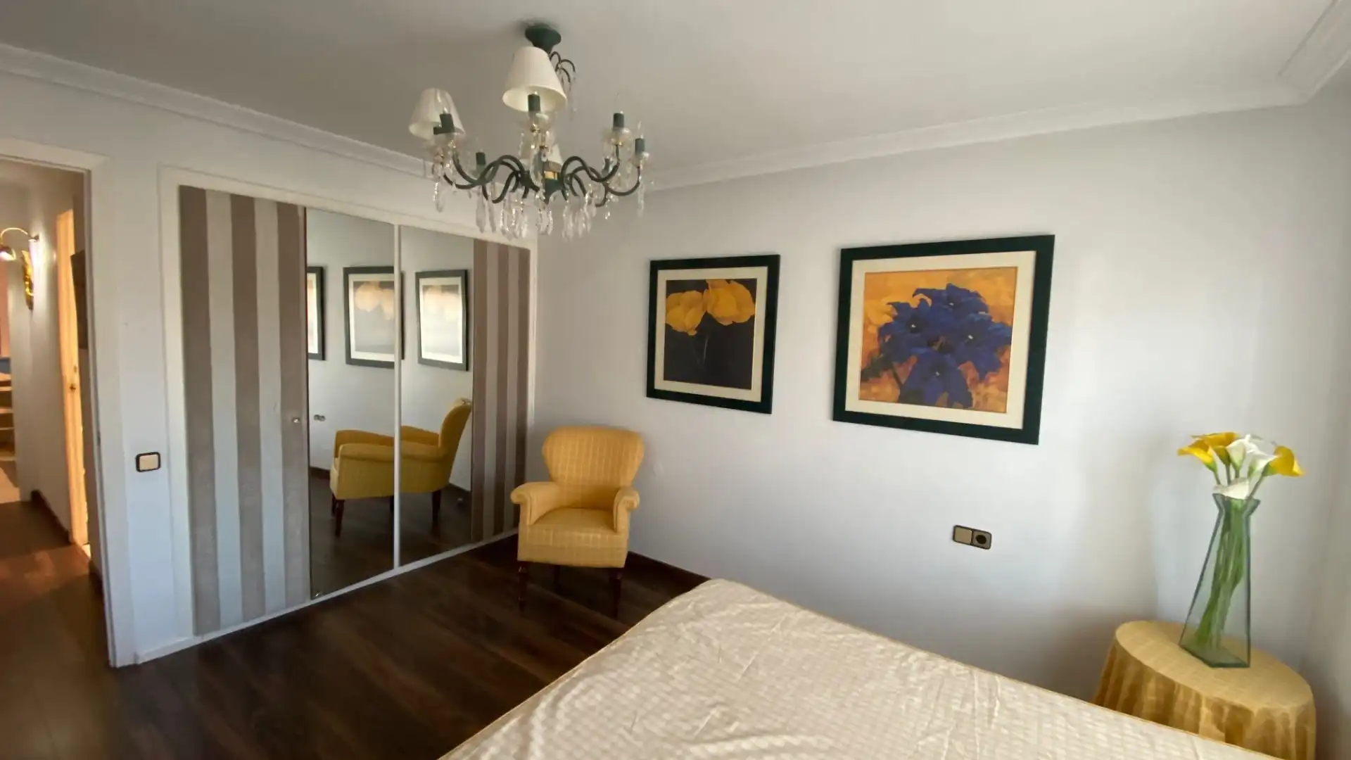 Schlafzimmer von Wohnung zur Miete in Tortosa mit Klimaanlage, Heizung und Terrasse