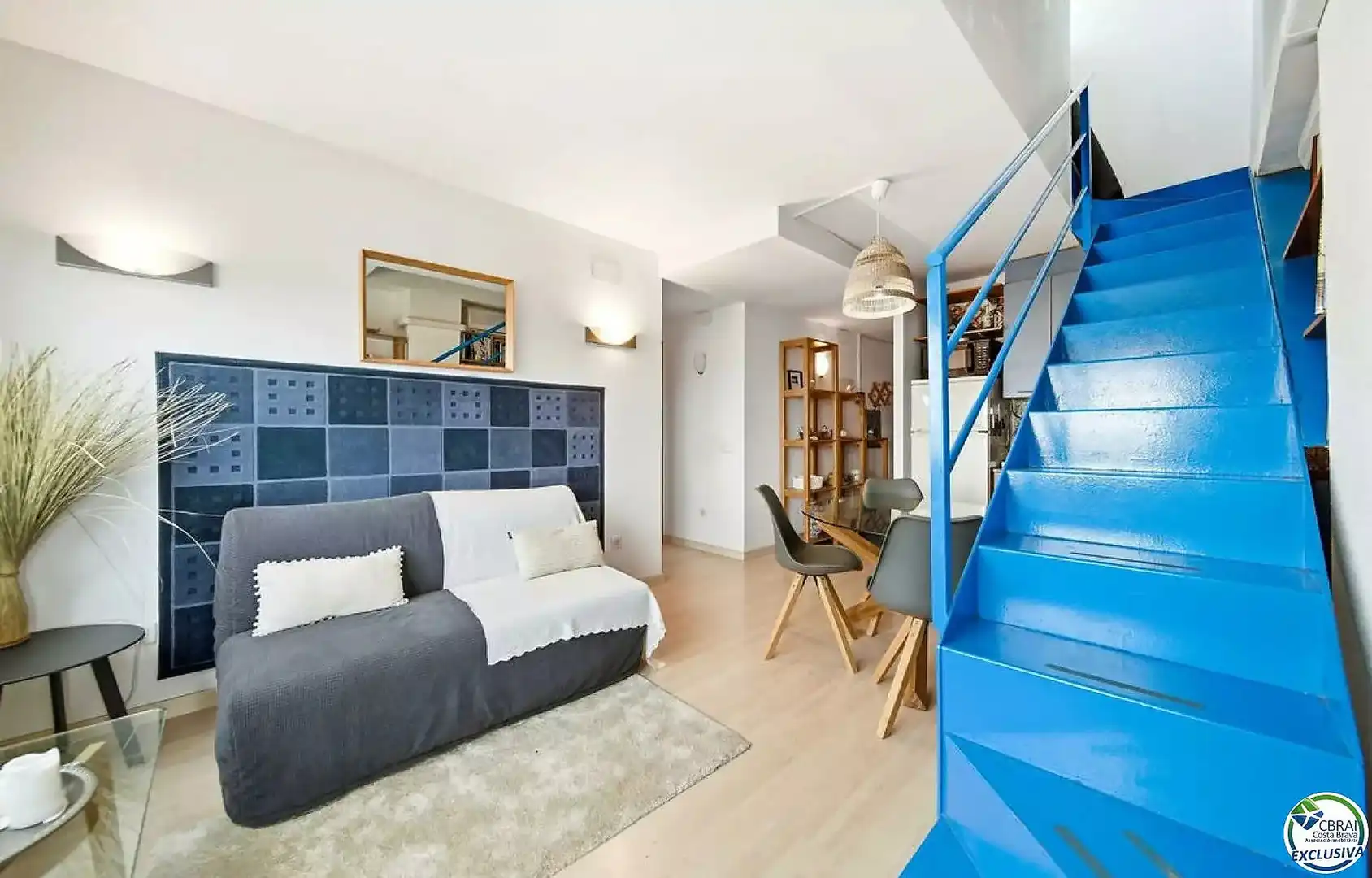 Living room of Apartments for sale in Roses  with Air Conditioner, Heating and Terrace