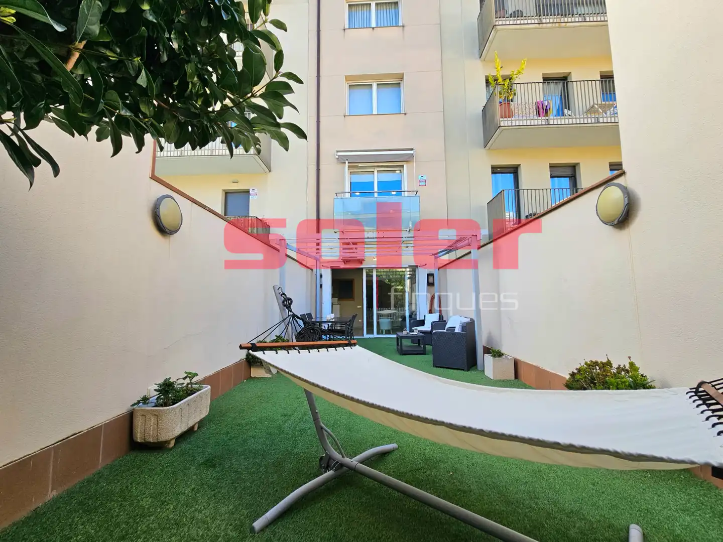 Balcony of Detached homes for rent in Sabadell  with Air Conditioner, Heating and Private garden