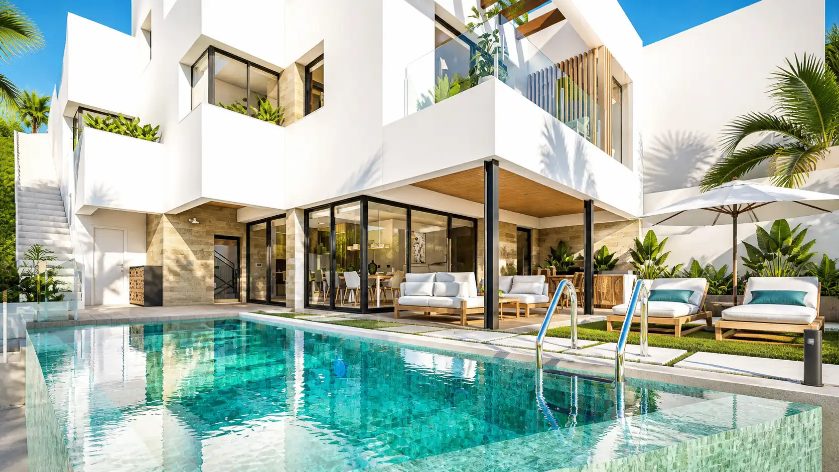 Piscina de Residencial en venta en Torrox
