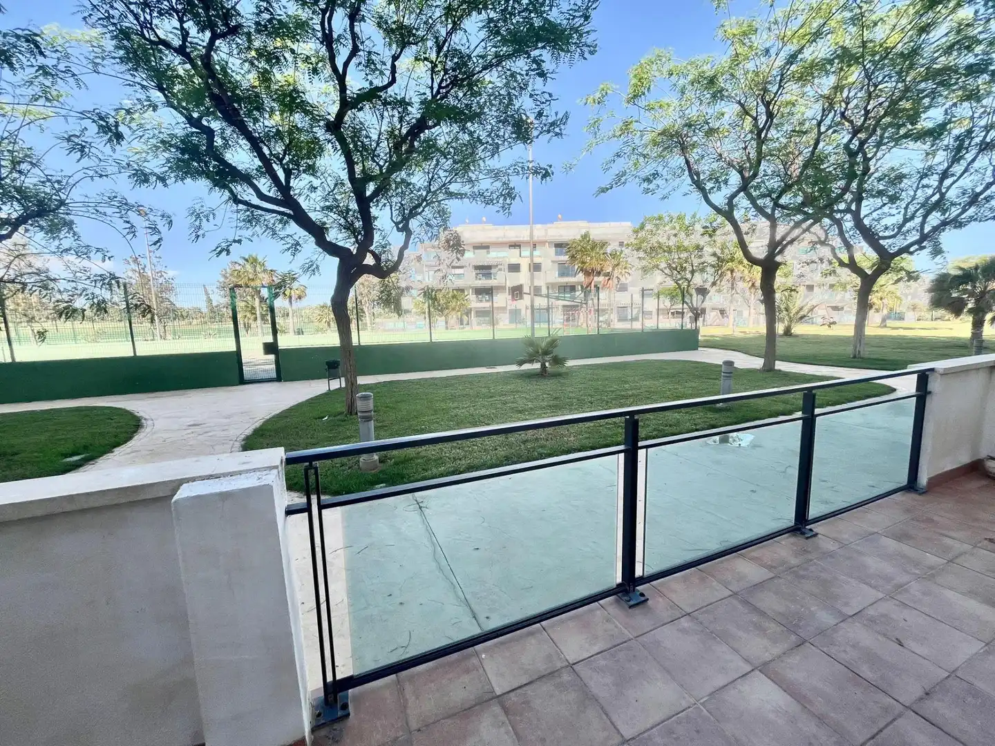 Terraza de Planta baja en venta en Almería con Aire acondicionado, Jardín privado y Terraza