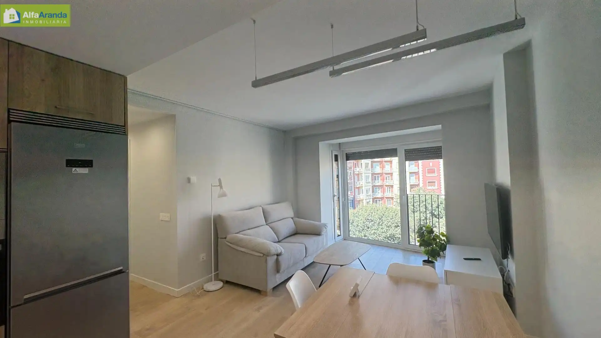 Wohnzimmer von Wohnung zur Miete in Aranda de Duero mit Heizung, Möbliert und Balkon