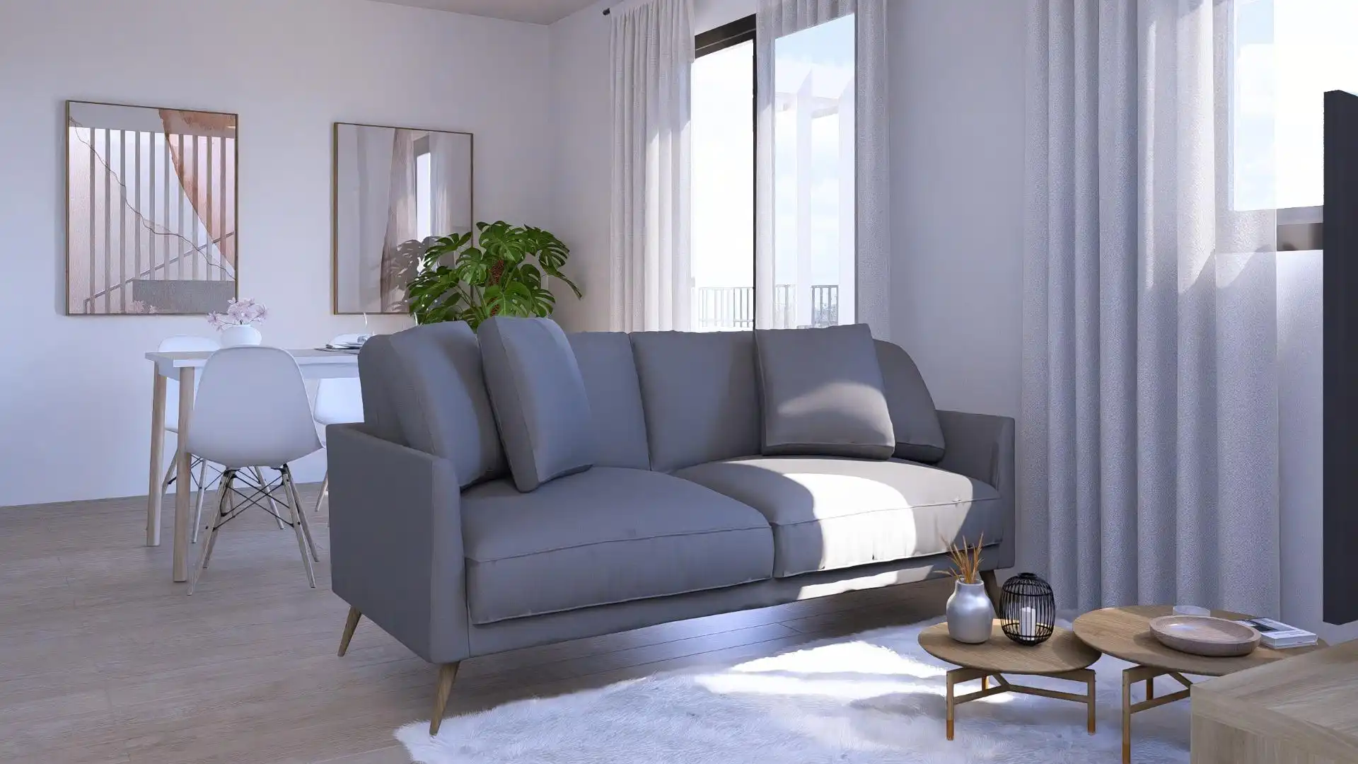 Sala de estar de Planta baja en venta en Serra