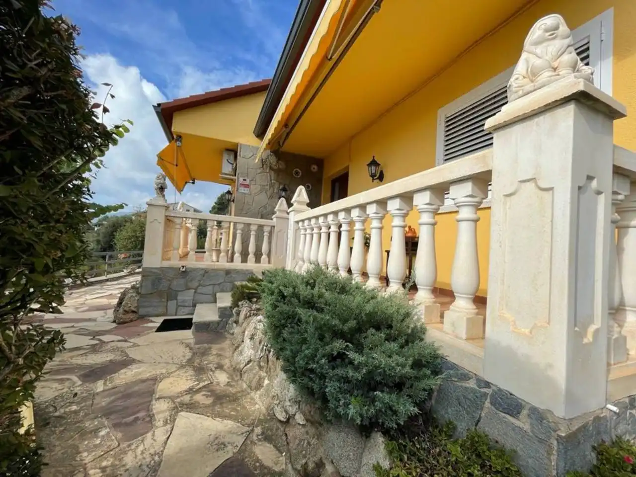 Vista exterior de Casa o chalet en venta en Caldes de Montbui con Aire acondicionado, Calefacción y Jardín privado