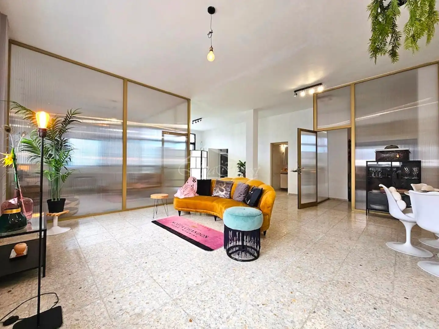 Sala de estar de Casa o chalet en venta en Adeje con Jardín privado, Terraza y Amueblado