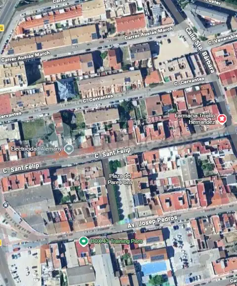 Vista exterior de Casa adosada en venda en Piles