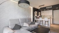 Living room of Flat for sale in  Madrid Capital  with Air Conditioner, Swimming Pool and Balcony