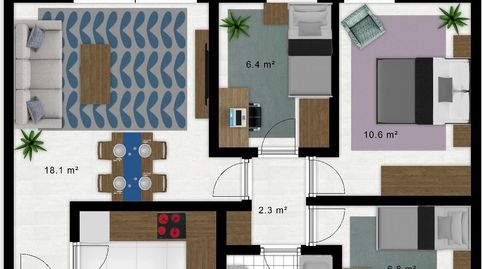 Foto 2 de Piso en venta en Urbanizacion Nueva Bellavista, Bellavista, Sevilla Capital