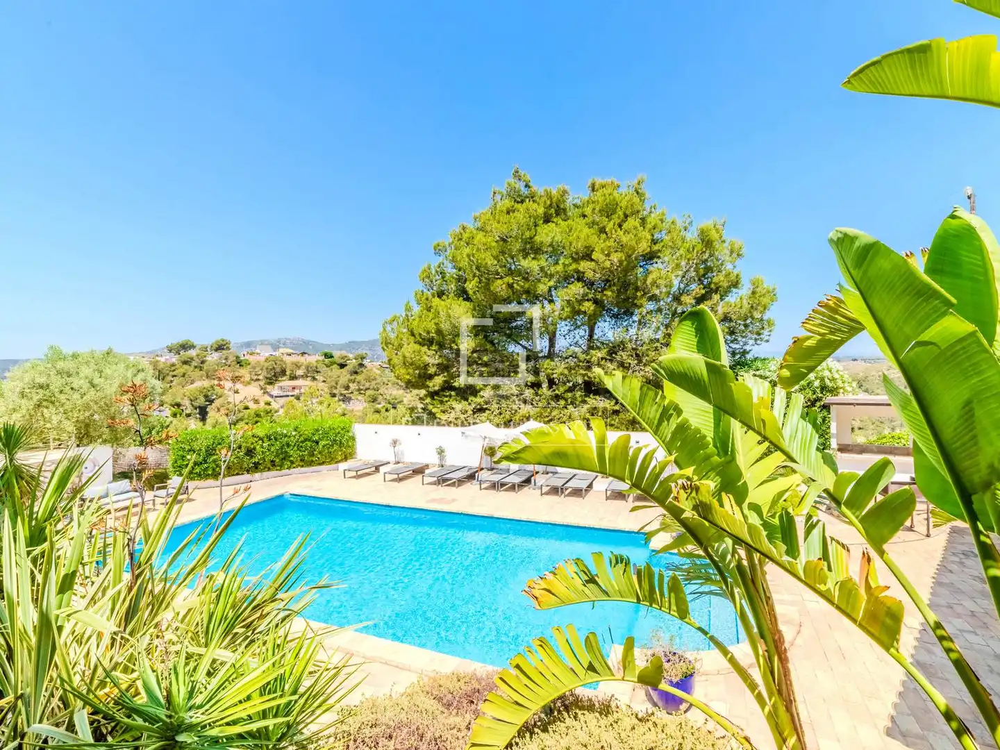Piscina de Finca rústica en venta en Canyelles con Aire acondicionado, Calefacción y Jardín privado