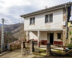 Exterior view of Single-family semi-detached for sale in Quirós  with Private garden, Terrace and Storage room