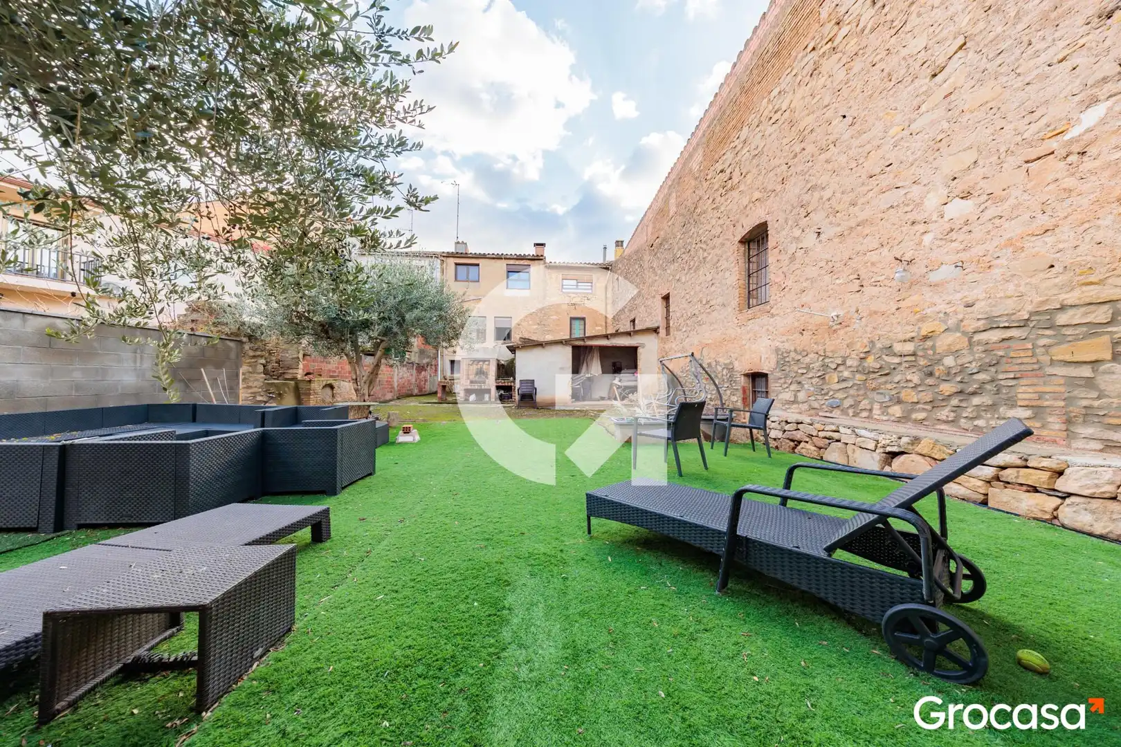 Jardí de Casa o xalet en venda en Vimbodí i Poblet amb Aire condicionat, Calefacció i Jardí privat
