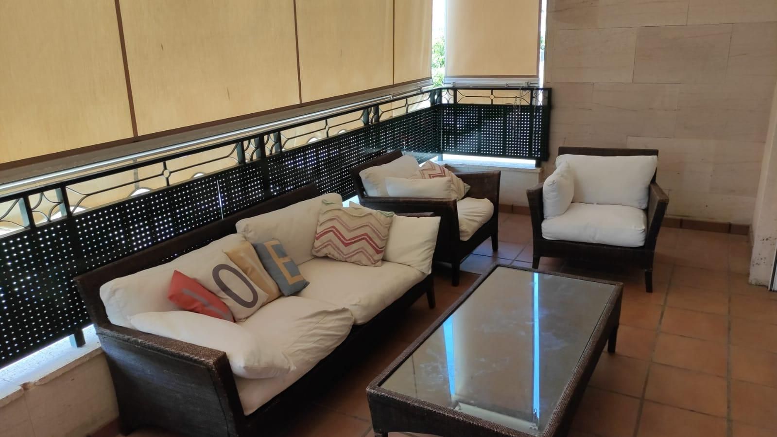 Terrace of Flat to rent in Elche / Elx  with Air Conditioner, Heating and Terrace