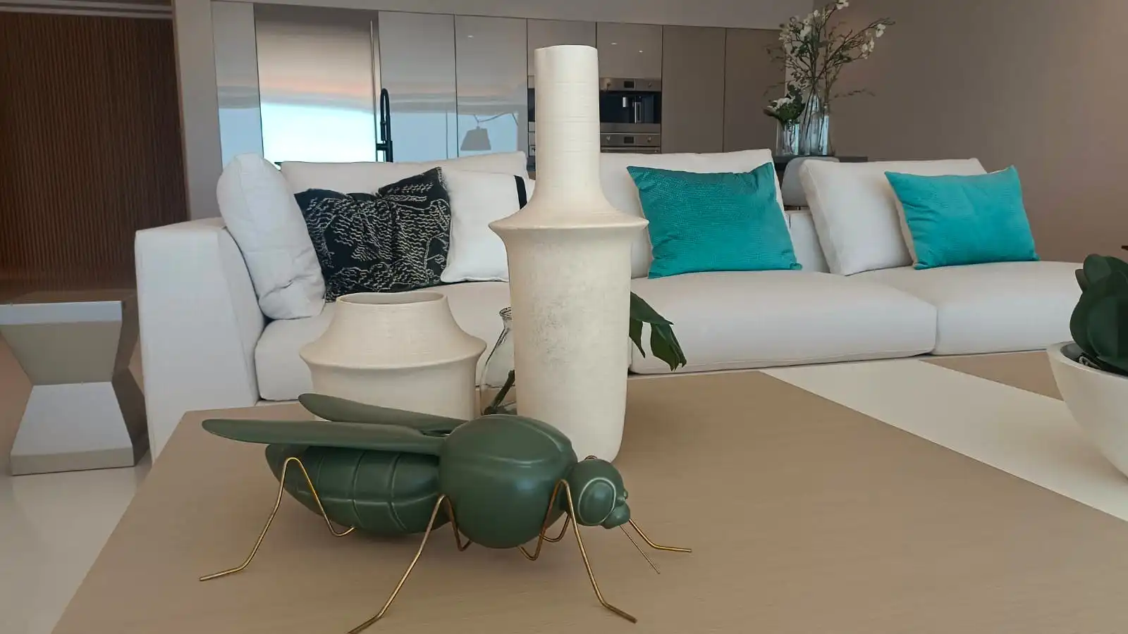 Sala de estar de Apartamento en venta en Marbella con Aire acondicionado, Calefacción y Terraza