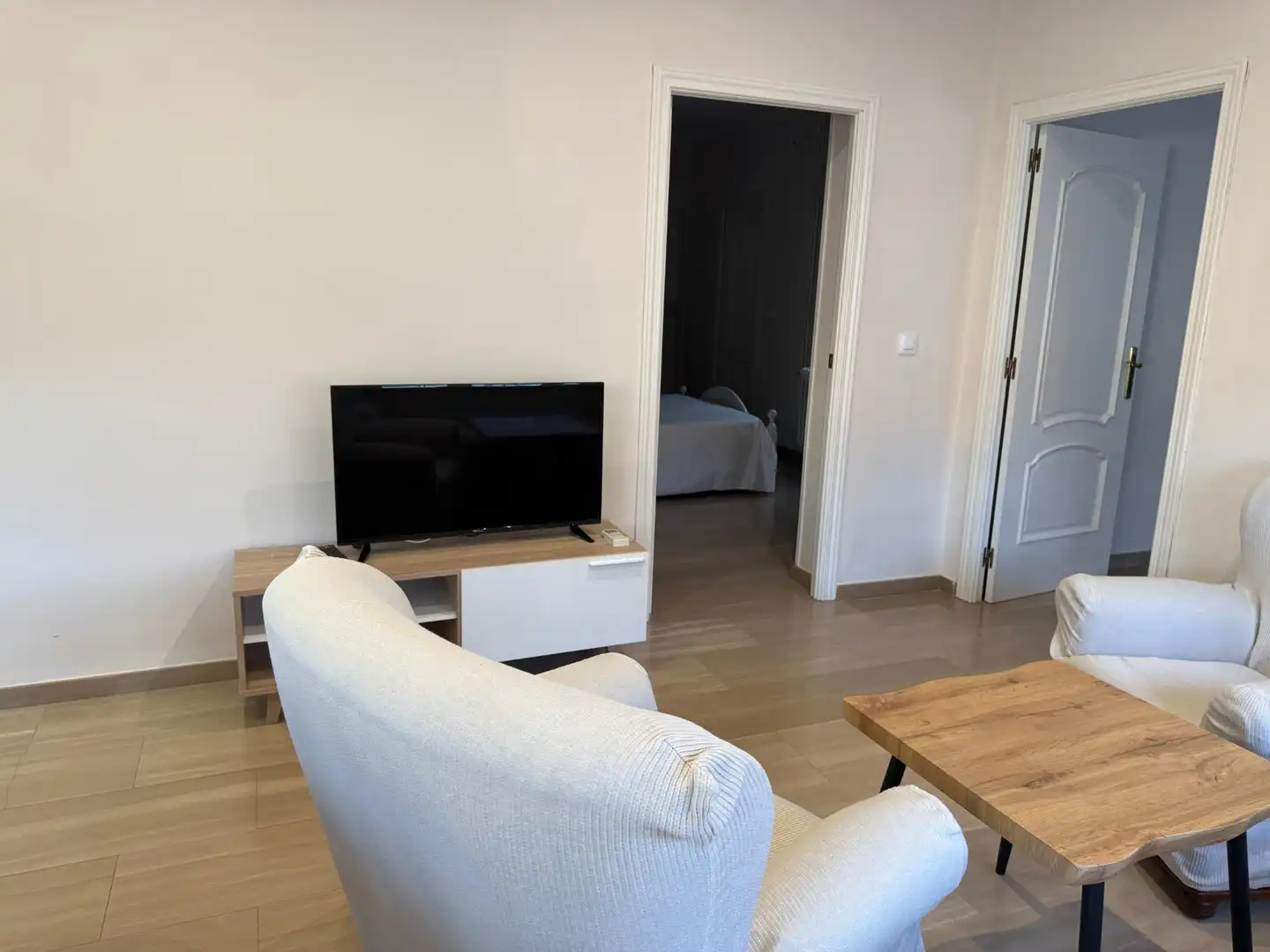 Living room of Flat for rent in Alcázar de San Juan  with Air Conditioner, Heating and Furnished