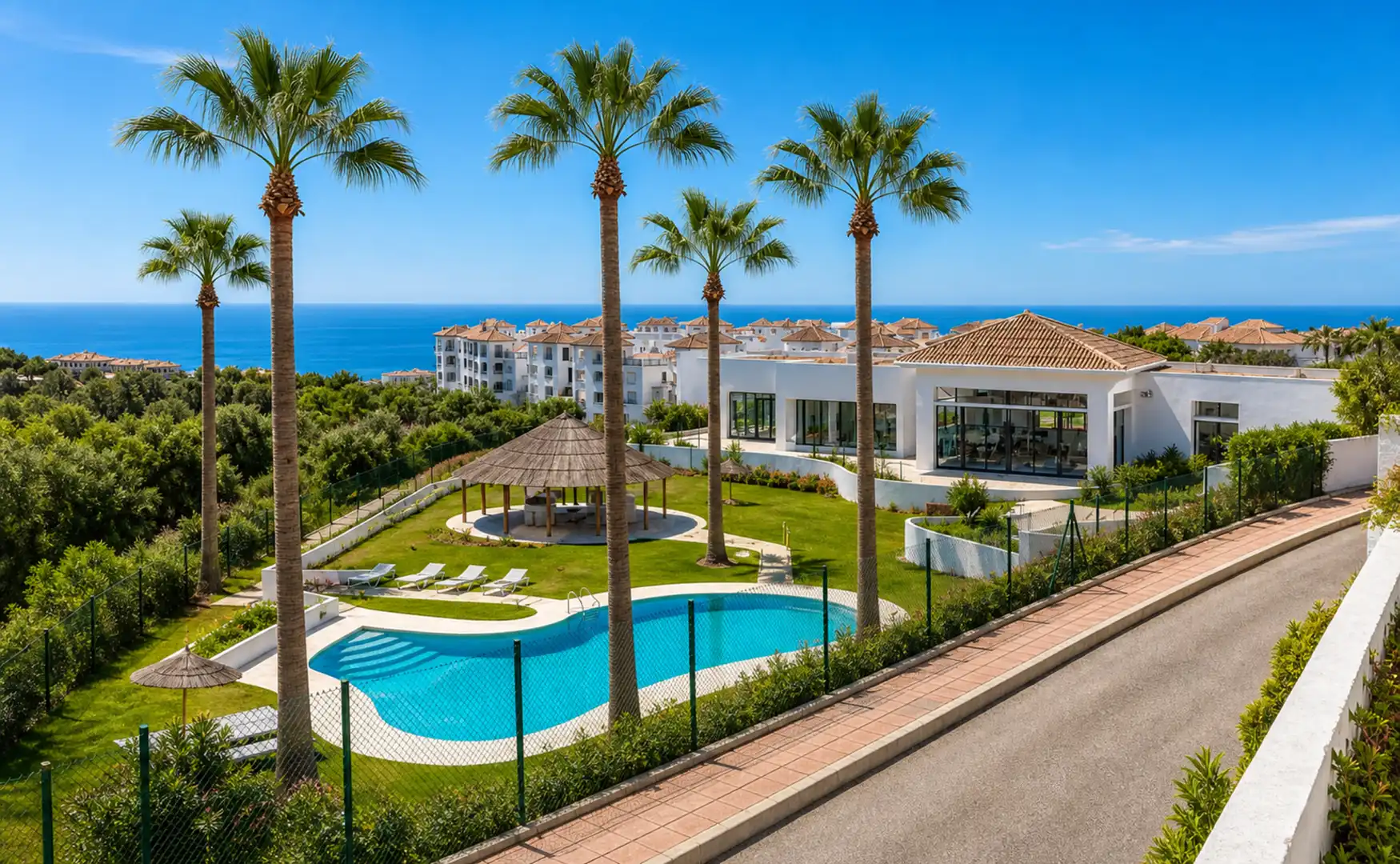Exterior view of Apartments for sale in Manilva  with Air Conditioner, Terrace and Storage room