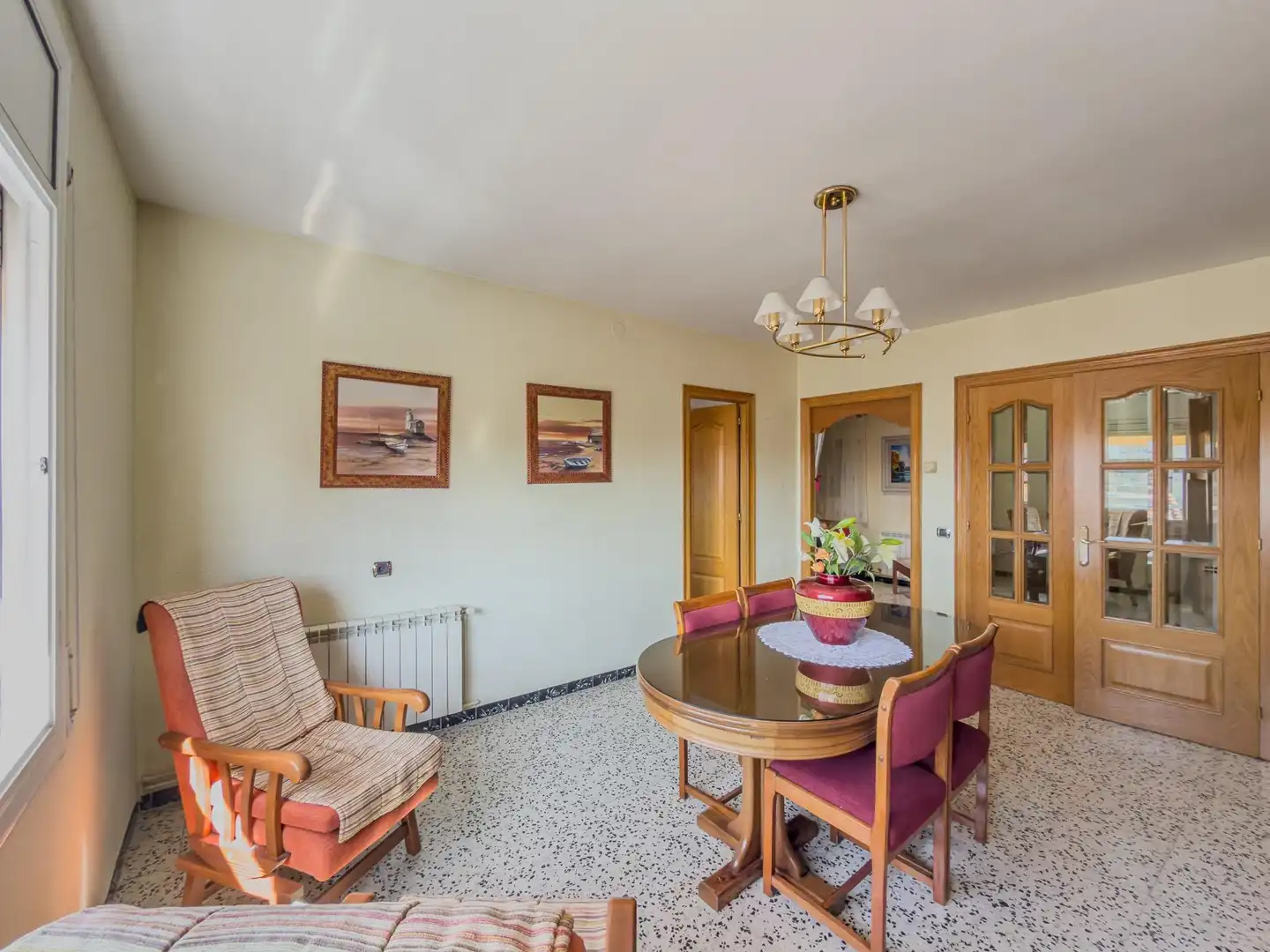 Esszimmer von Wohnung zum Verkauf in Terrassa mit Heizung