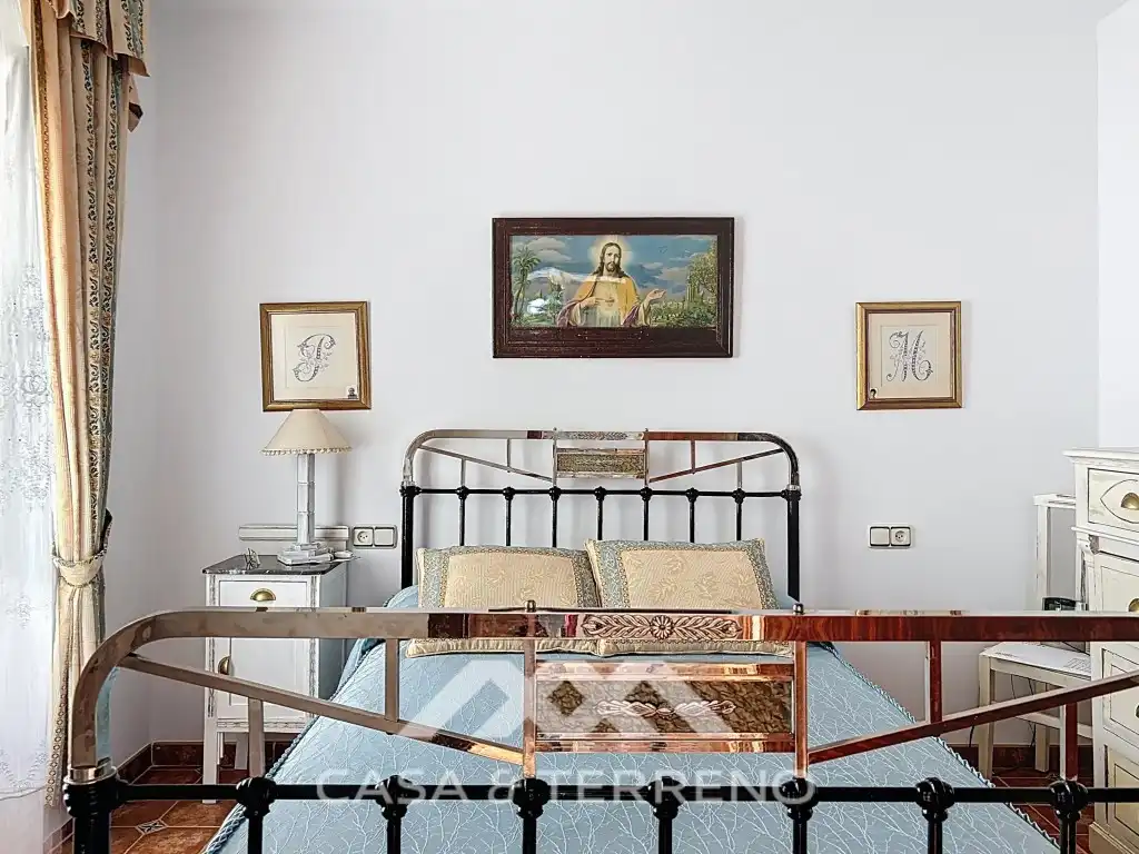Bedroom of Houses for sale in Zafarraya  with Heating, Furnished and Balcony