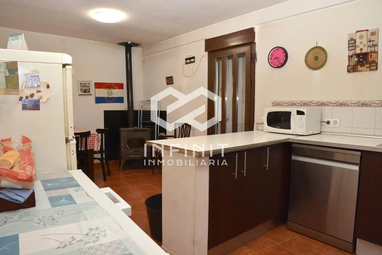 Cocina de Casa o chalet en venta en Moratilla de los Meleros con Jardín privado y Trastero