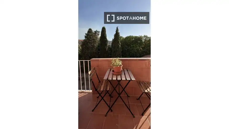 Terrassa de Pis de lloguer en Segovia amb Aire condicionat, Calefacció i Moblat