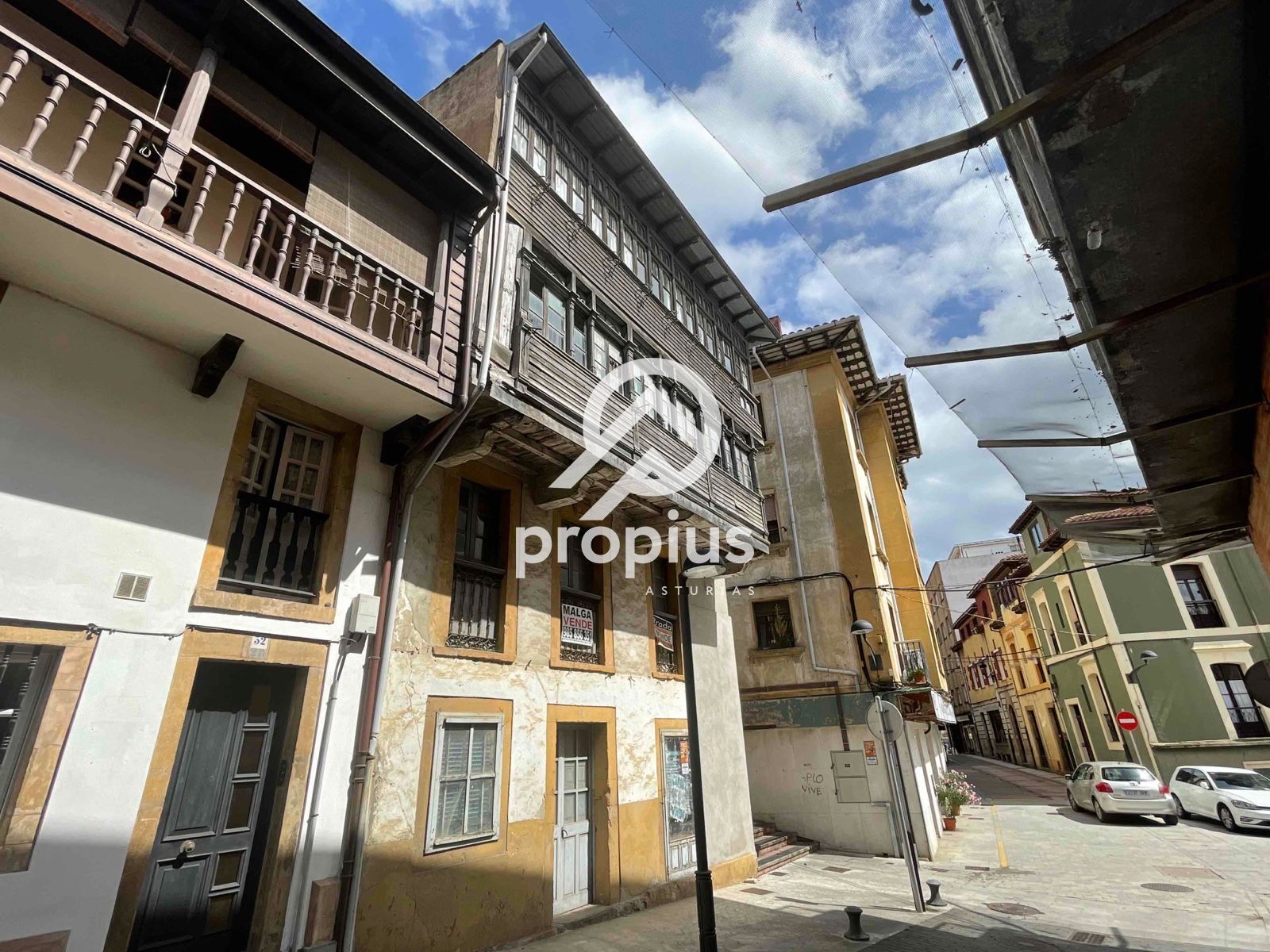 Exterior view of House or chalet for sale in Colunga  with Parquet flooring, Storage room and Balcony