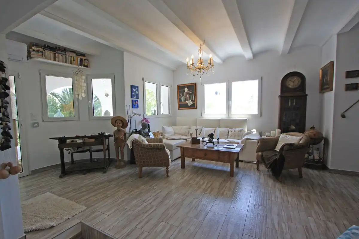 Living room of Houses for sale in Dénia  with Air Conditioner, Heating and Terrace
