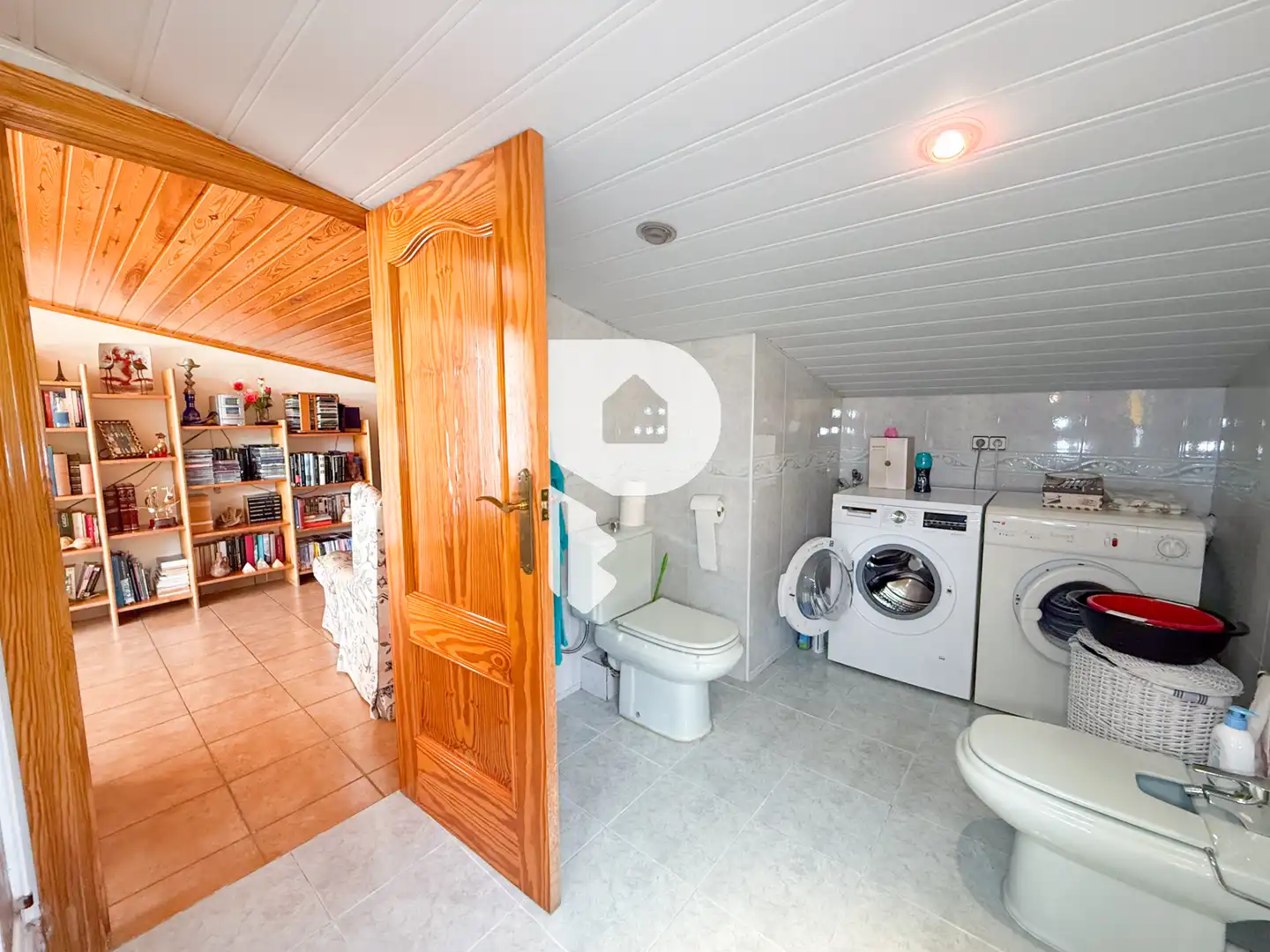 Baño de Casa o chalet en venta en Esparreguera con Aire acondicionado, Calefacción y Terraza
