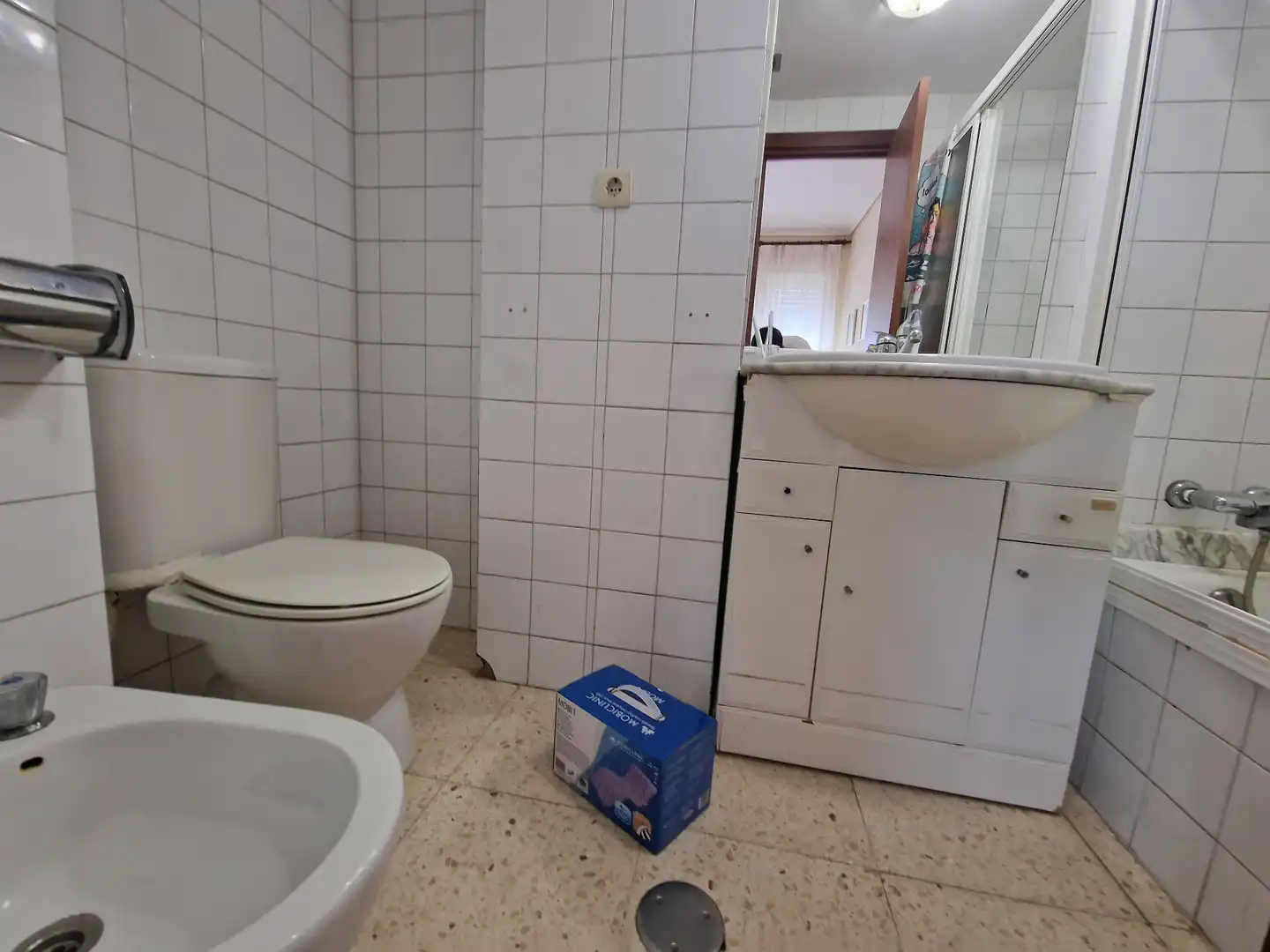 Badezimmer von Wohnung zum Verkauf in Ferrol mit Terrasse und Abstellraum