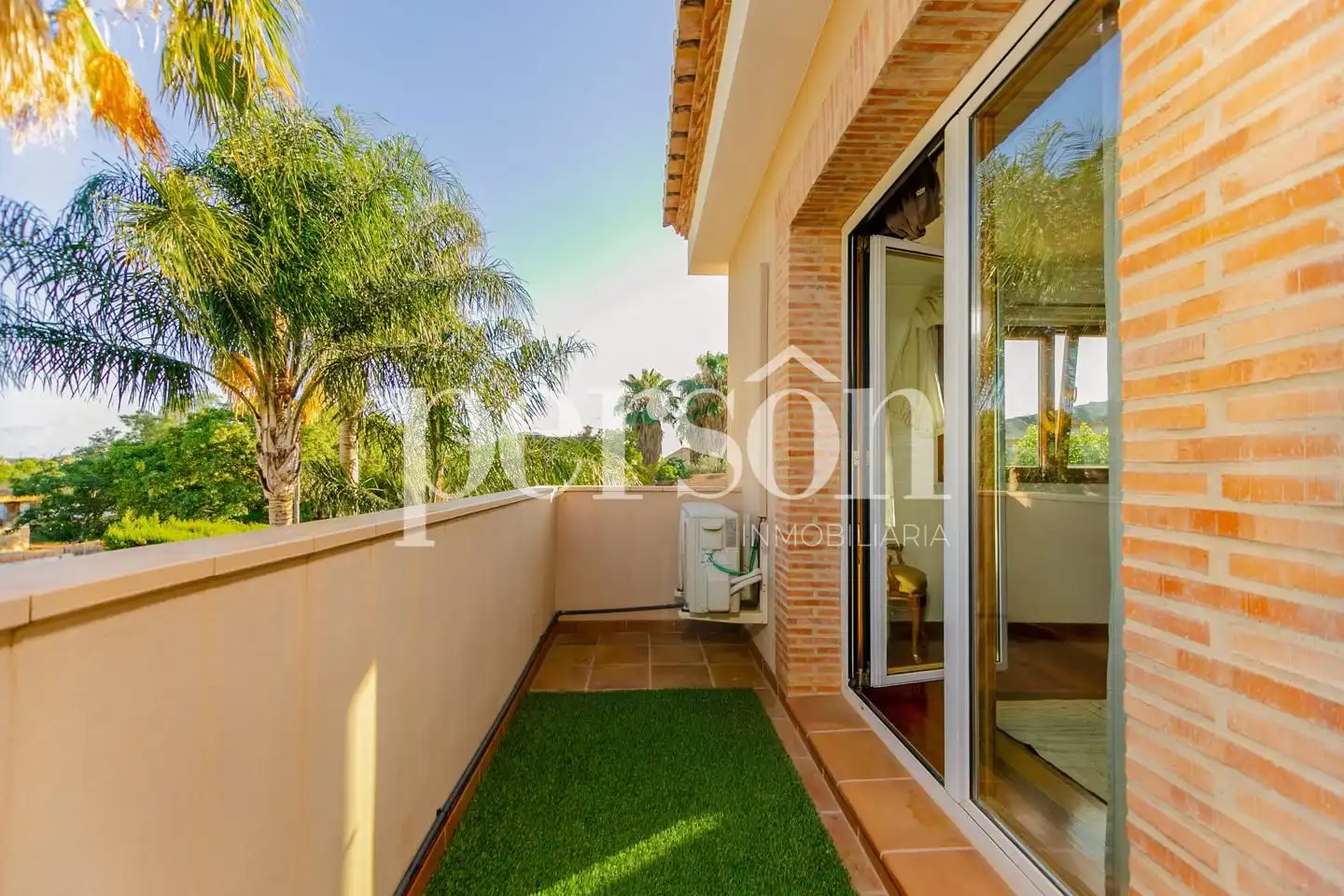 Terrace of Houses for rent in Bétera  with Air Conditioner, Private garden and Terrace