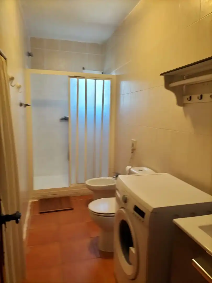 Badezimmer von Country house zur Miete in Málaga mit Klimaanlage
