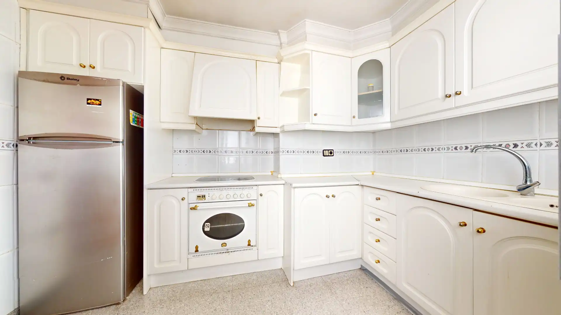 Cocina de Piso en venta en Villena con Terraza y Balcón