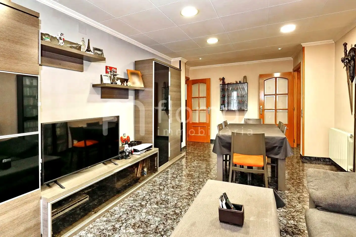 Sala de estar de Piso en venta en Sabadell con Aire acondicionado