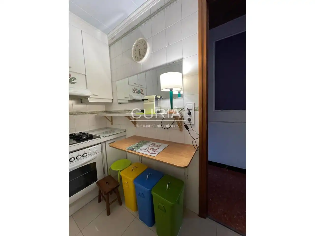 Kitchen of Flat for rent in Lleida  with Air Conditioner, Heating and Furnished