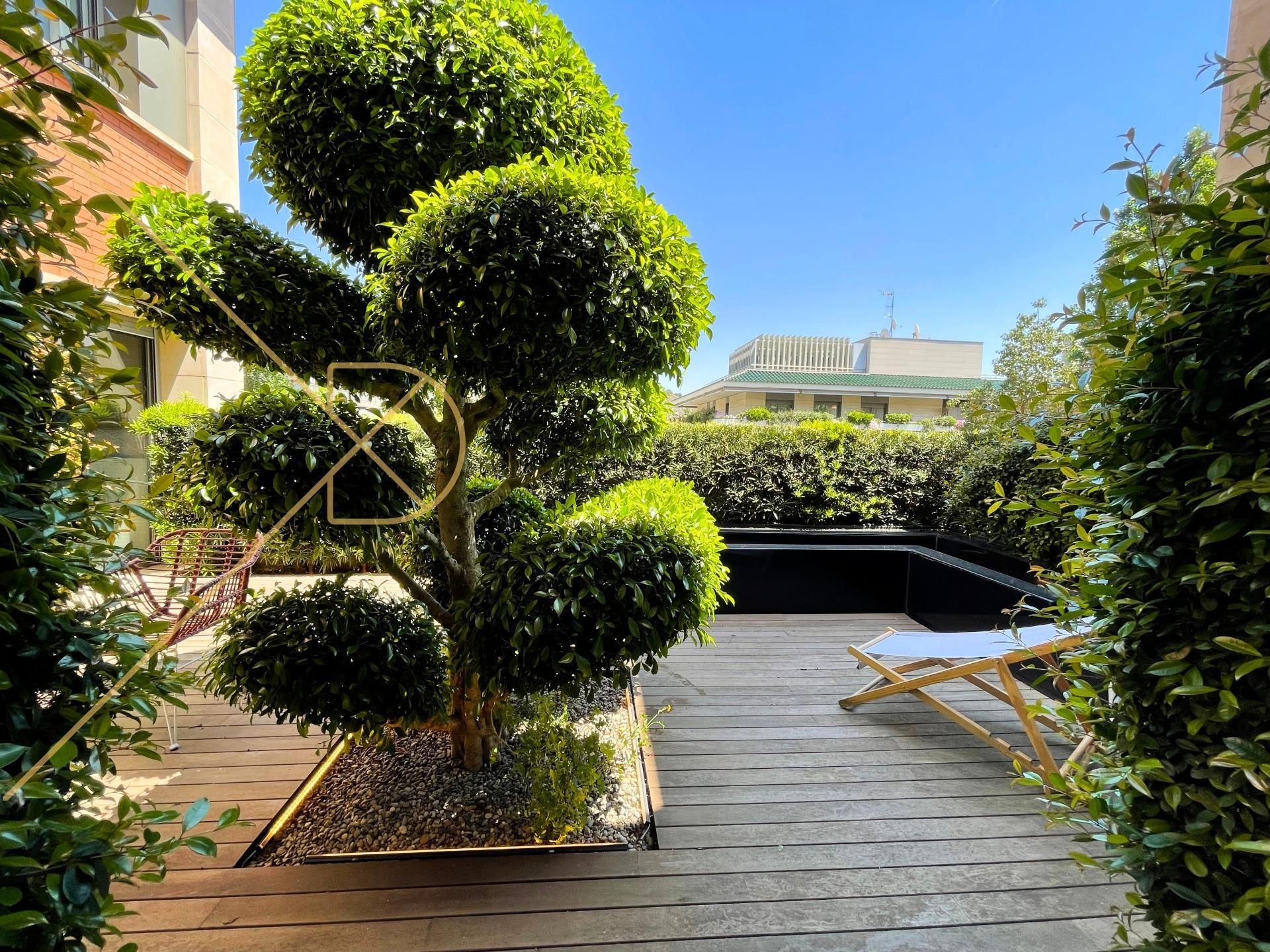 Terrassa de Casa o xalet en venda en  Barcelona Capital amb Aire condicionat, Calefacció i Jardí privat