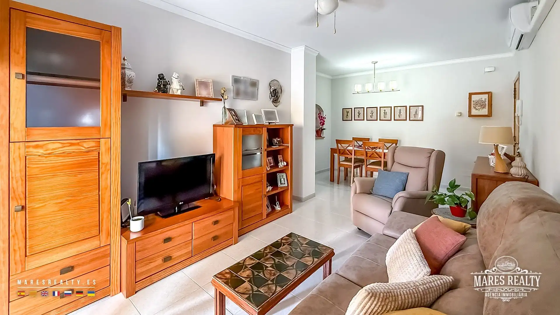 Sala d'estar de Pis en venda en Lloret de Mar amb Aire condicionat, Calefacció i Terrassa