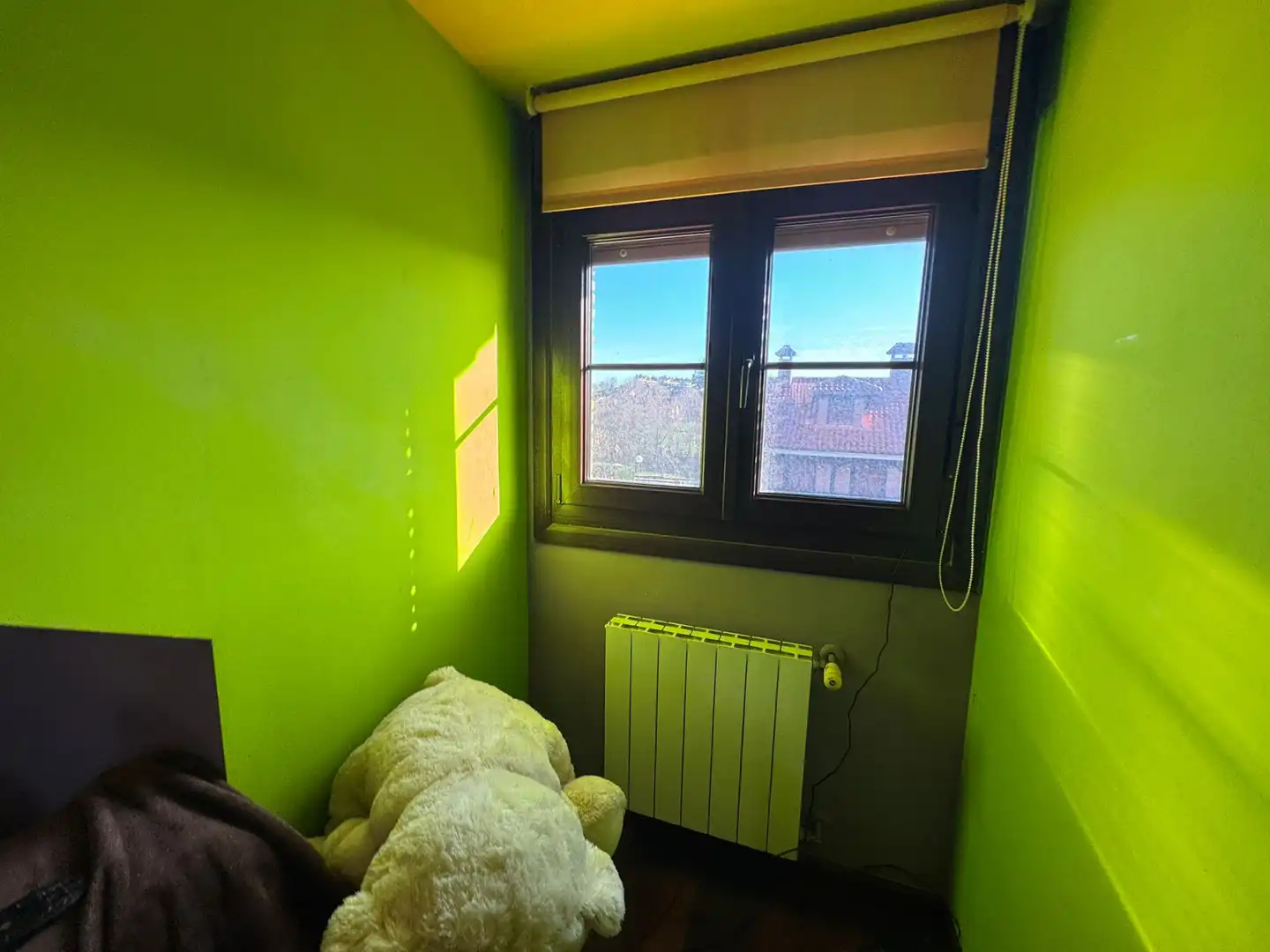 Schlafzimmer von Einfamilien-Reihenhaus zum Verkauf in Polanco mit Heizung, Privatgarten und Terrasse