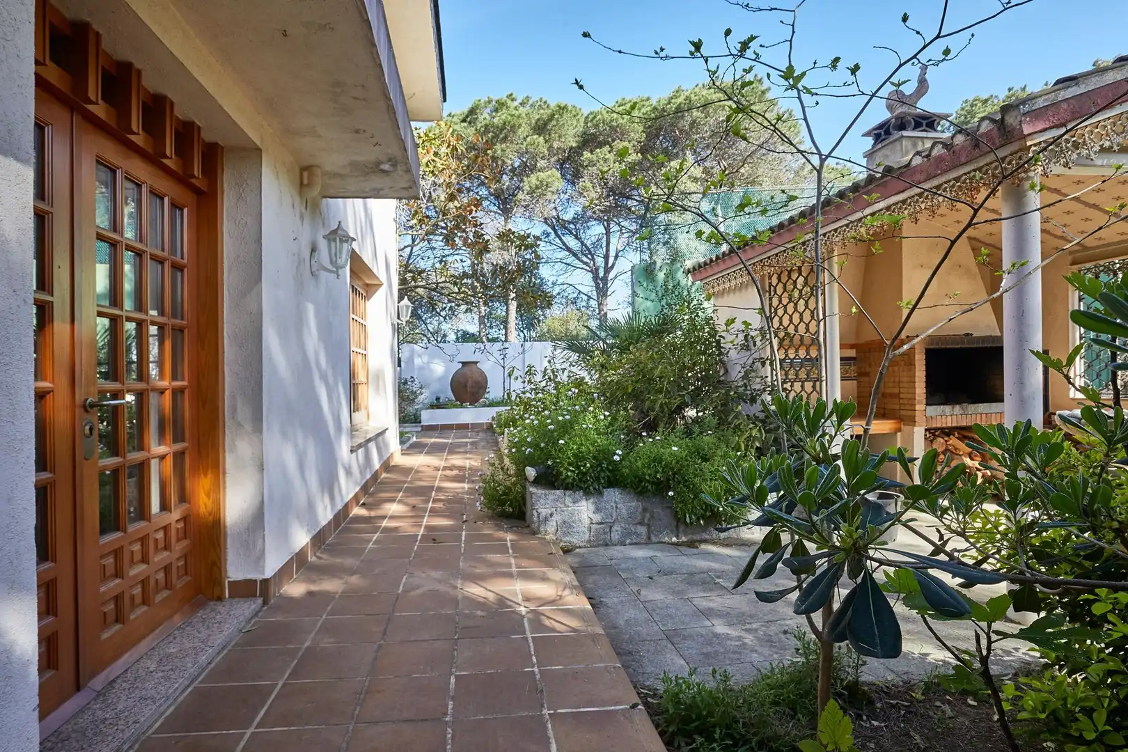 Terraza de Casa o chalet en venta en Sant Fost de Campsentelles con Calefacción, Jardín privado y Terraza