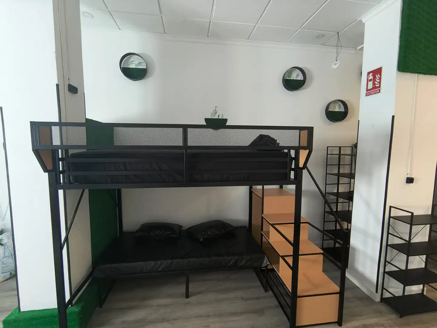 Schlafzimmer von Loft zur Miete in Granada mit Klimaanlage und Möbliert